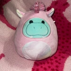 NWOT Hank the hippo Halloween costume squishmallow unicorn 8”